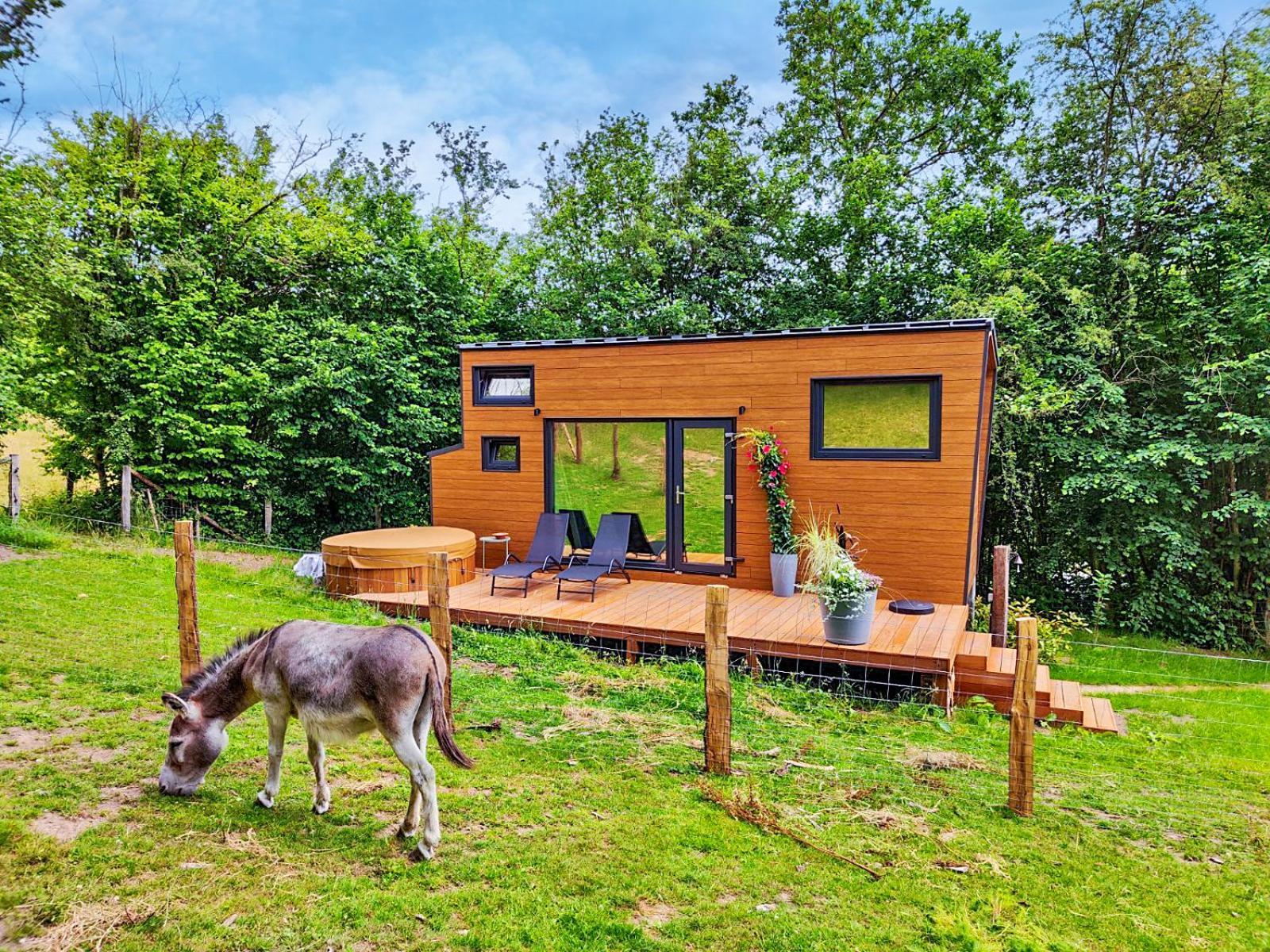 La Mini Maison Du Lama Libin Kültér fotó